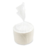 Bagasse Pfas-free Dinnerware, Plate, 9", White, 500/carton