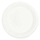 Bagasse Pfas-free Dinnerware, Plate, 9", White, 500/carton