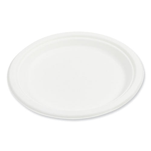 Bagasse Pfas-free Dinnerware, Plate, 9