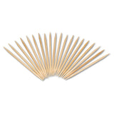 Square Wood Toothpicks, 2 3-4", Natural, 800-box, 24 Boxes-carton
