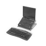 Onyx Mesh Laptop Stand, 12.25" X 12.25" X 2", Black