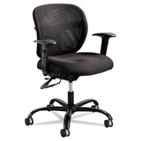 Vue Intensive-use Mesh Task Chair, Supports Up To 500 Lbs., Black Seat-black Back, Black Base