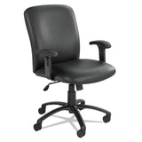 Uber Big And Tall Series High Back Chair, Supports Up To 500 Lbs., Black Seat-black Back, Black Base