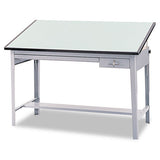 Precision Drafting Table Top, Rectangular, 72w X 37-1-2d, Green