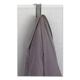 Onyx Panel-door Coat Hook, Steel