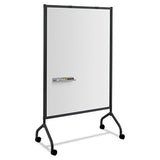 Impromptu Magnetic Whiteboard Collaboration Screen, 42w X 21.5d X 72h, Gray-white