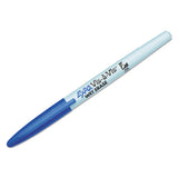 Vis-à-vis Wet Erase Marker, Fine Bullet Tip, Blue, Dozen