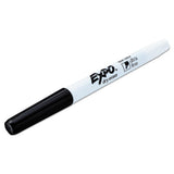 Low-odor Dry-erase Marker, Extra-fine Needle Tip, Black, Dozen