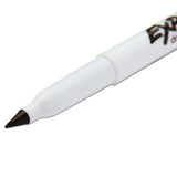 Low-odor Dry-erase Marker, Extra-fine Needle Tip, Black, 4-pack