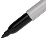 Fine Tip Permanent Marker, Black, 36-pack