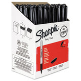 Fine Tip Permanent Marker, Black, 36-pack