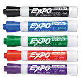 Low-odor Dry-erase Marker, Broad Chisel Tip, Assorted Colors, 36-box