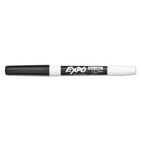 Low-odor Dry-erase Marker, Fine Bullet Tip, Black, 36-box