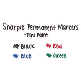 Fine Tip Permanent Marker, Assorted Colors, 36-pack