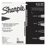 Chisel Tip Permanent Marker, Medium, Assorted Fashion, 8-pack