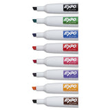 Magnetic Dry Erase Marker, Broad Chisel Tip, Assorted Colors, 8-pack