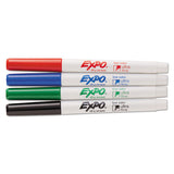 Low-odor Dry Erase Marker Office Pack, Extra-fine Needle Tip, Assorted Colors, 36-pack