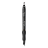 S-gel Retractable Gel Pen, Medium 0.7 Mm, Blue Ink, Black Barrel, 36-pack