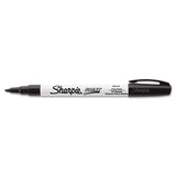 Permanent Paint Marker, Fine Bullet Tip, Black