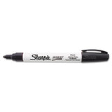 Permanent Paint Marker, Medium Bullet Tip, Black