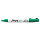 Permanent Paint Marker, Medium Bullet Tip, Green