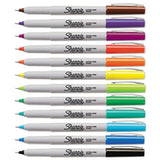 Ultra Fine Tip Permanent Marker, Extra-fine Needle Tip, Assorted Colors, Dozen