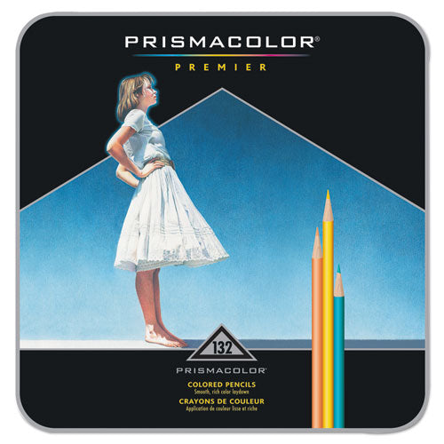 Premier Colored Pencil, 0.7 Mm, 2b (#1), Assorted Lead-barrel Colors, 132-pack