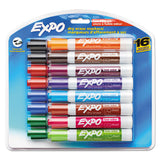 Low-odor Dry-erase Marker, Fine Bullet Tip, Assorted Colors, 12-set