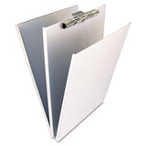 A-holder Aluminum Form Holder, 1-2" Clip Capacity, Holds 8.5 X 12 Sheets, Silver