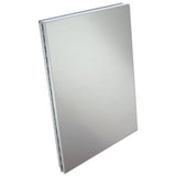 Snapak Aluminum Side-open Forms Folder, 1-2" Clip Cap, 8 1-2 X 14 Sheets, Silver