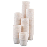 Paper Portion Cups, 1oz, White, 250-bag, 20 Bags-carton