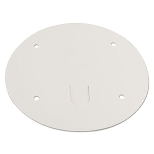 Paper Tab Lids For Buckets, White, 7 1-5" Dia, 600-carton