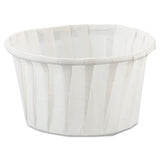 Paper Portion Cups, 4 Oz, White, 250/bag, 20 Bags/carton