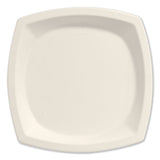 Bare Eco-forward Sugarcane Dinnerware, 6 7-10" Plate, Ivory, 125-pk