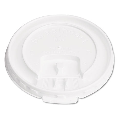 Lift Back And Lock Tab Cup Lids For Foam Cups, For Slox8j, White, 2000-carton