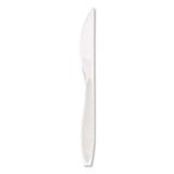 Impress Heavyweight Full-length Polystyrene Cutlery, Fork, White, 1000-carton