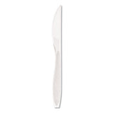 Impress Heavyweight Polystyrene Cutlery, Teaspoon, White, 1000-carton