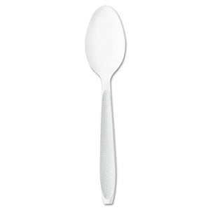 Impress Heavyweight Polystyrene Cutlery, Teaspoon, White, 1000-carton