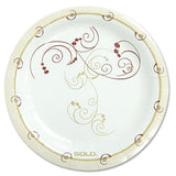 Symphony Paper Dinnerware, Mediumweight Plate, 6", Tan, 125-pack