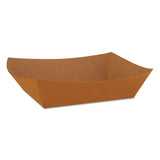 Paper Food Baskets, 1 Lb Capacity, Brown Kraft, 1,000-carton