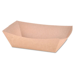 Paper Food Baskets, 1 Lb Capacity, Brown Kraft, 1,000-carton