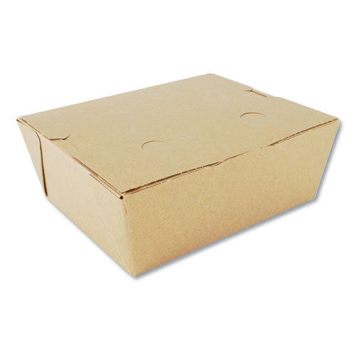 Champpak Retro Carryout Boxes #8, Kraft, 6 X 4.75 X 2.5, 300-carton