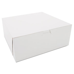 Bakery Boxes, 10 X 10 X 4, White, 100-carton