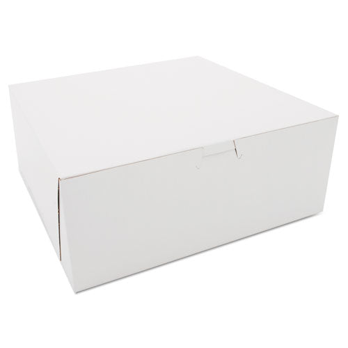 Bakery Boxes, 10 X 10 X 4, White, 100-carton