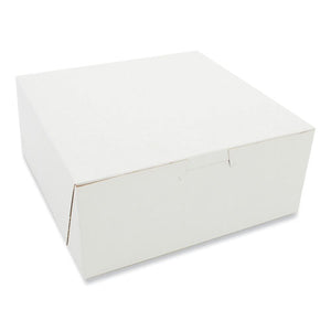 Bakery Boxes, 7 X 7 X 3, White, Paper, 250/carton