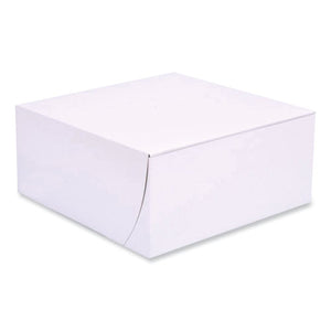 Bakery Boxes, 9 X 9 X 4, White, Paper, 200/carton