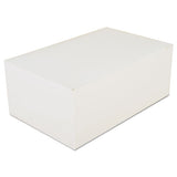 Carryout Tuck Top Boxes, White, 7 X 4 1-2 X 2 3-4, Paperboard, 500-carton
