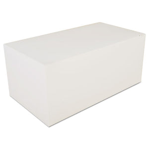 Carryout Tuck Top Boxes, White, 9 X 5 X 4, Paperboard, 250-carton