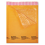 Jiffylite Self-seal Bubble Mailer, #00, Barrier Bubble Lining, Self-adhesive Closure, 5 X 10, Golden Brown Kraft, 250-carton