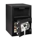 Digital Depository Safe, Large, 0.94 Cu Ft, 14w X 15.6d X 20h, Black